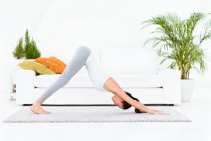 Yoga at home